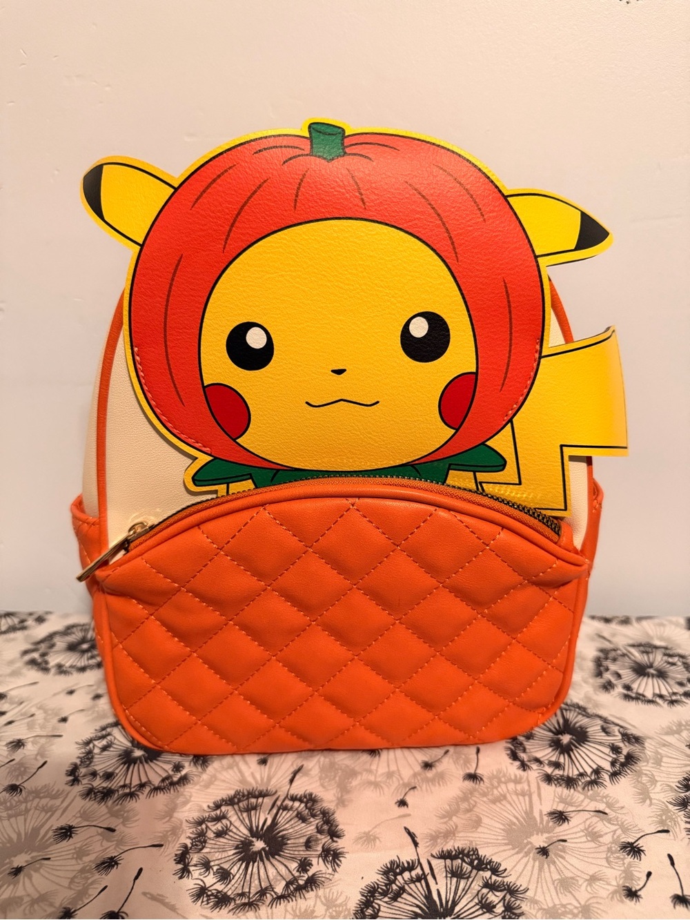 Pikachu Pumpkin Backpack